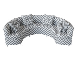 round sofa 3D Model