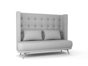 loveseat sofa 3D Модель
