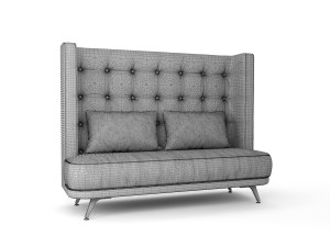 loveseat sofa 3D Модель