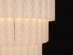 crystal ceiling lamp 3D Model