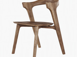 ethnicraft oak bok dining chair 3D 모델