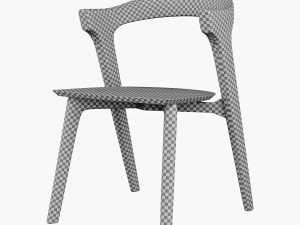 ethnicraft oak bok dining chair 3D 模型