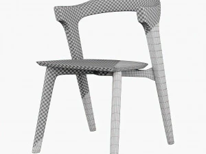 ethnicraft oak bok dining chair 3D Model