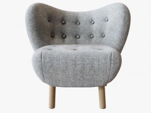 little petra chair 3D Model