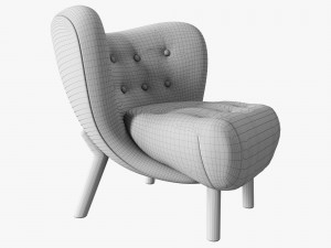 little petra chair Model 3D