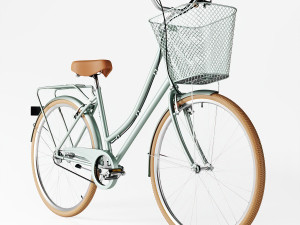 bike vintage ladies deluxe Modelo 3D
