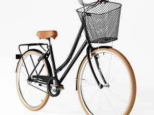 bike vintage ladies deluxe 3D Model