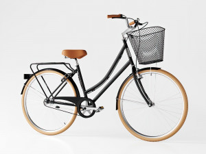 bike vintage ladies deluxe Modelo 3D