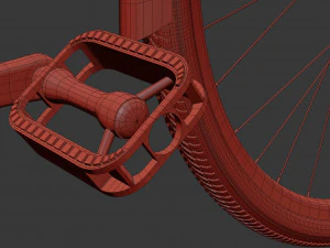 bike vintage ladies deluxe 3D Model