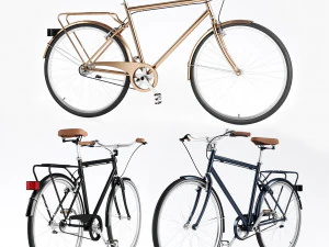 sepeda roadster antik Model 3D