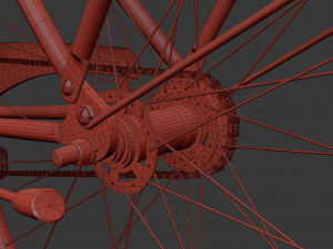 bike vintage roadster 3D मॉडल