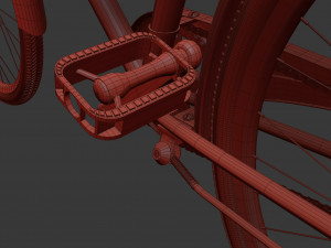 bike vintage roadster 3D मॉडल