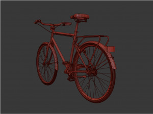 bike vintage roadster 3D मॉडल