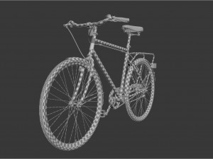 bike vintage roadster 3D मॉडल