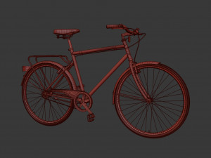 bike vintage roadster 3D मॉडल