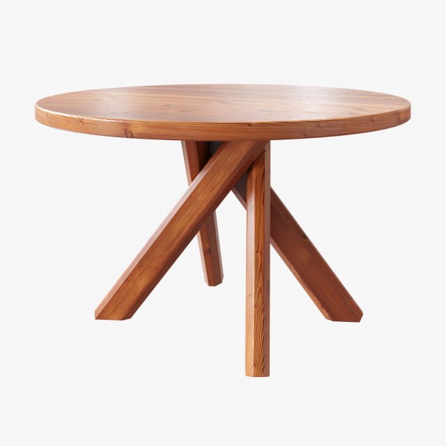 pierre chapo table t21 3D Model .c4d .max .obj .3ds .fbx .stl .blend 