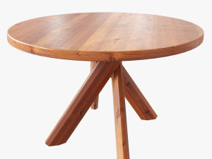 pierre chapo table t21 3D Model