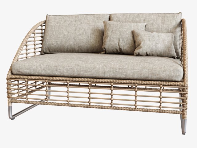 season sun sofa 3D Model .c4d .max .obj .3ds .fbx .stl .blend 