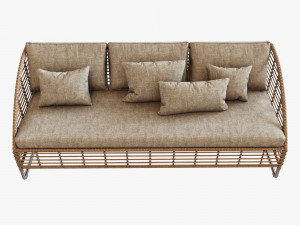 season sun lounge sofa 3D Model