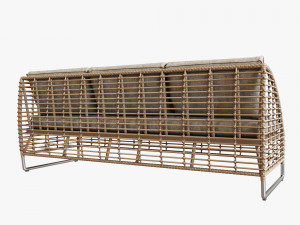 season sun lounge sofa 3D Model