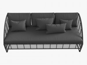 season sun lounge sofa 3D Model