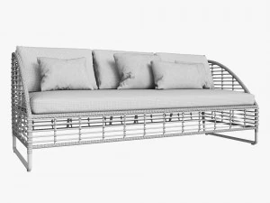season sun lounge sofa 3D Model