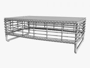 season sun coffee table 3D Model