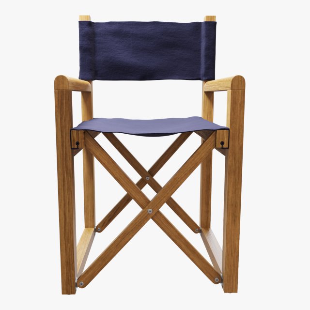 directors chair by serena and lily 3D Model