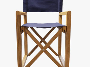 directors chair by serena and lily 3D Model