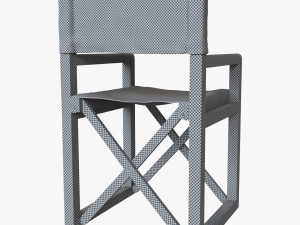 directors chair by serena and lily 3D Модель