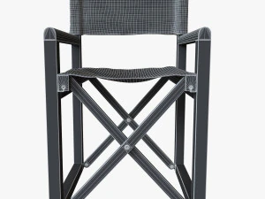 directors chair by serena and lily 3D Model