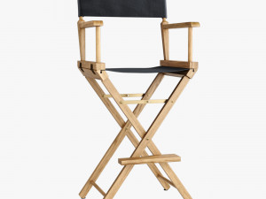 directors chair los angeles 3Dモデル