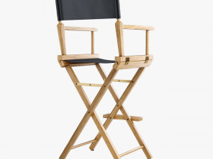 directors chair los angeles 3Dモデル