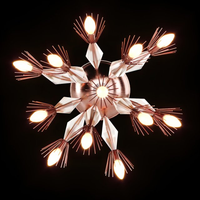wall light 3D 模型 .c4d .max .obj .3ds .fbx .stl .blend