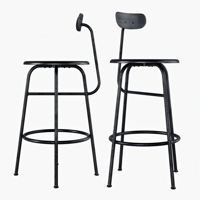 menu afteroom counter chair Modelo 3D .c4d .max .obj .3ds .fbx .stl .blend 