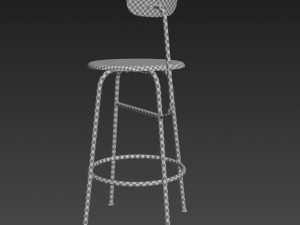 menu afteroom counter chair Modelo 3D
