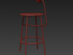 menu afteroom counter chair Modelo 3D