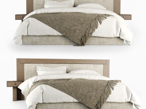 double bed 3D 모델