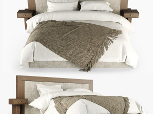 double bed 3D 모델