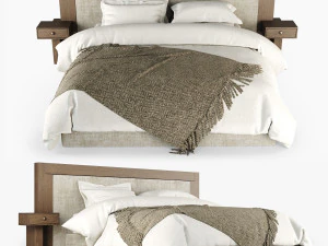 double bed 3D Model