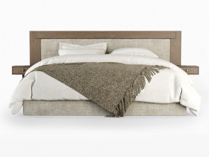 double bed 3D 모델