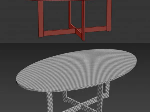 mecox table 3D Model