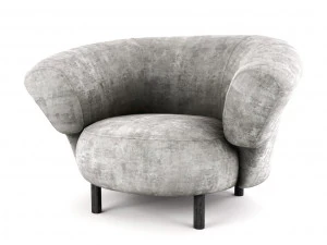 ana armchair christophe delcourt 3D Model