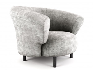 ana armchair christophe delcourt Modello 3D