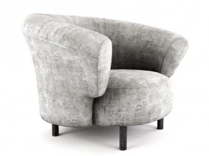 ana armchair christophe delcourt 3D Model