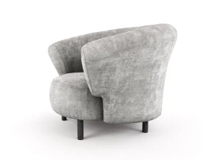 ana armchair christophe delcourt 3D Model