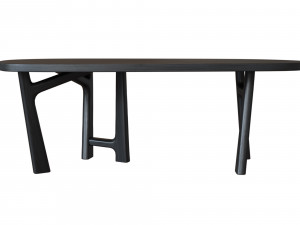 bureaux christophe delcourt table 3D 模型