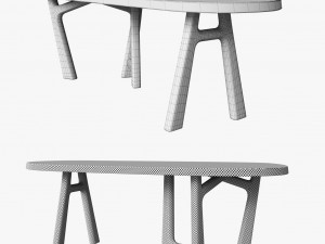 bureaux christophe delcourt table 3D 模型