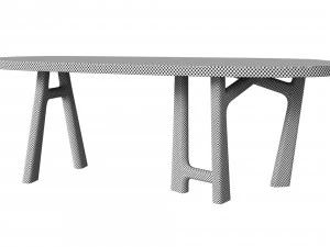 bureaux christophe delcourt table 3D Model