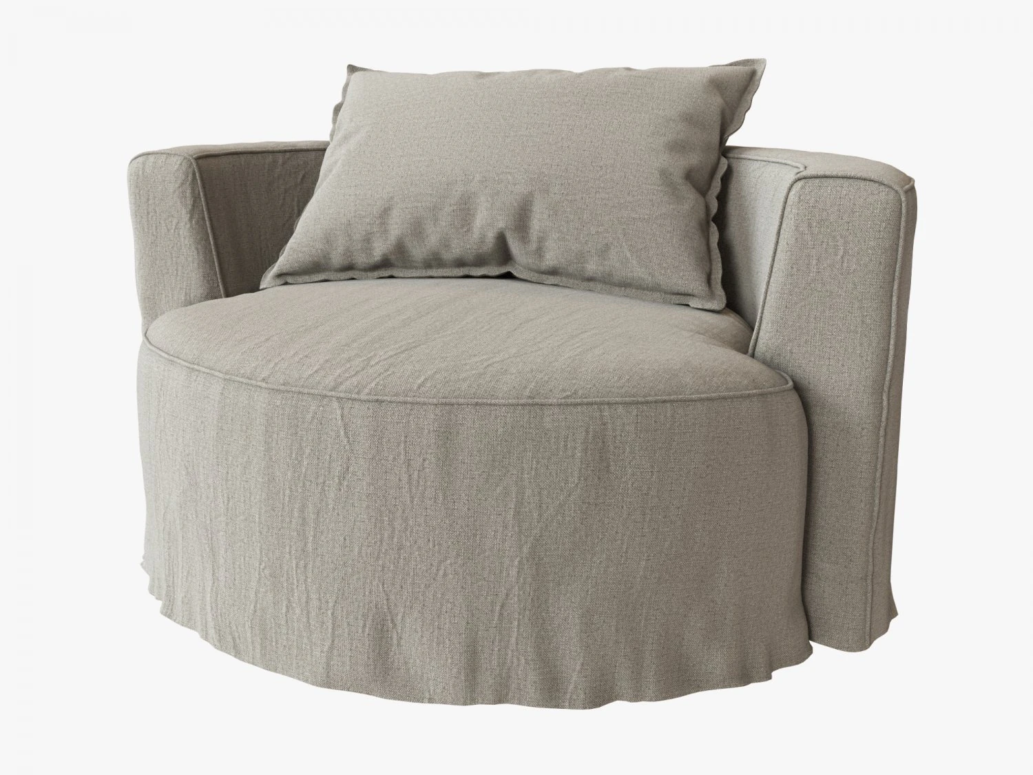 nos armchair 3D Model .c4d .max .obj .3ds .fbx .stl .blend 